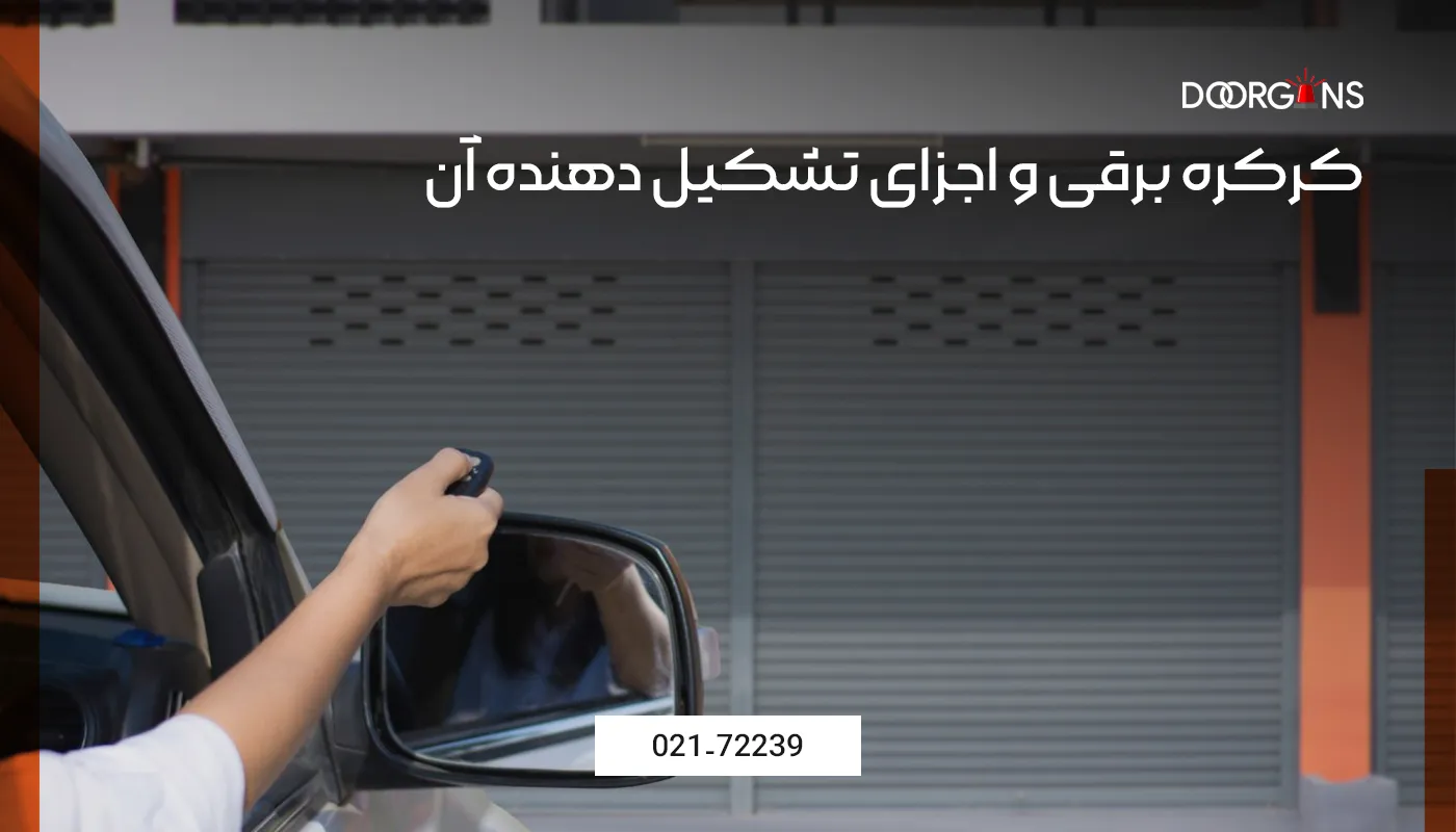 کرکره برقی و اجزای تشکیل دهنده آن