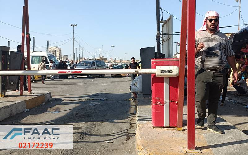 نصب راهبند فک در بغداد توسط شرکت درب سازان ایمن فک نماینده انحصاری شرکت فک ایتالیا