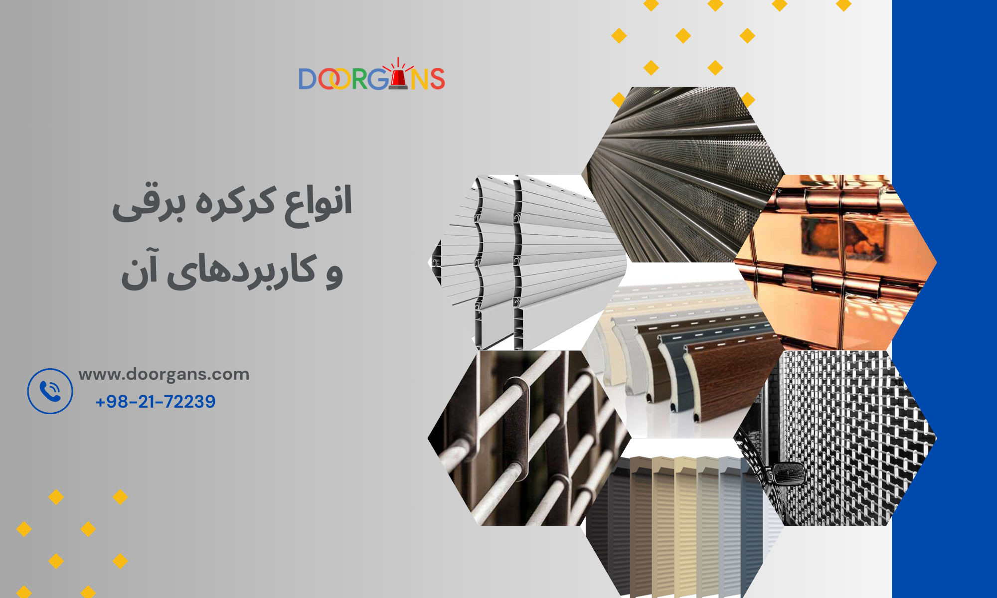 انواع کرکره برقی و کاربردهای آن_